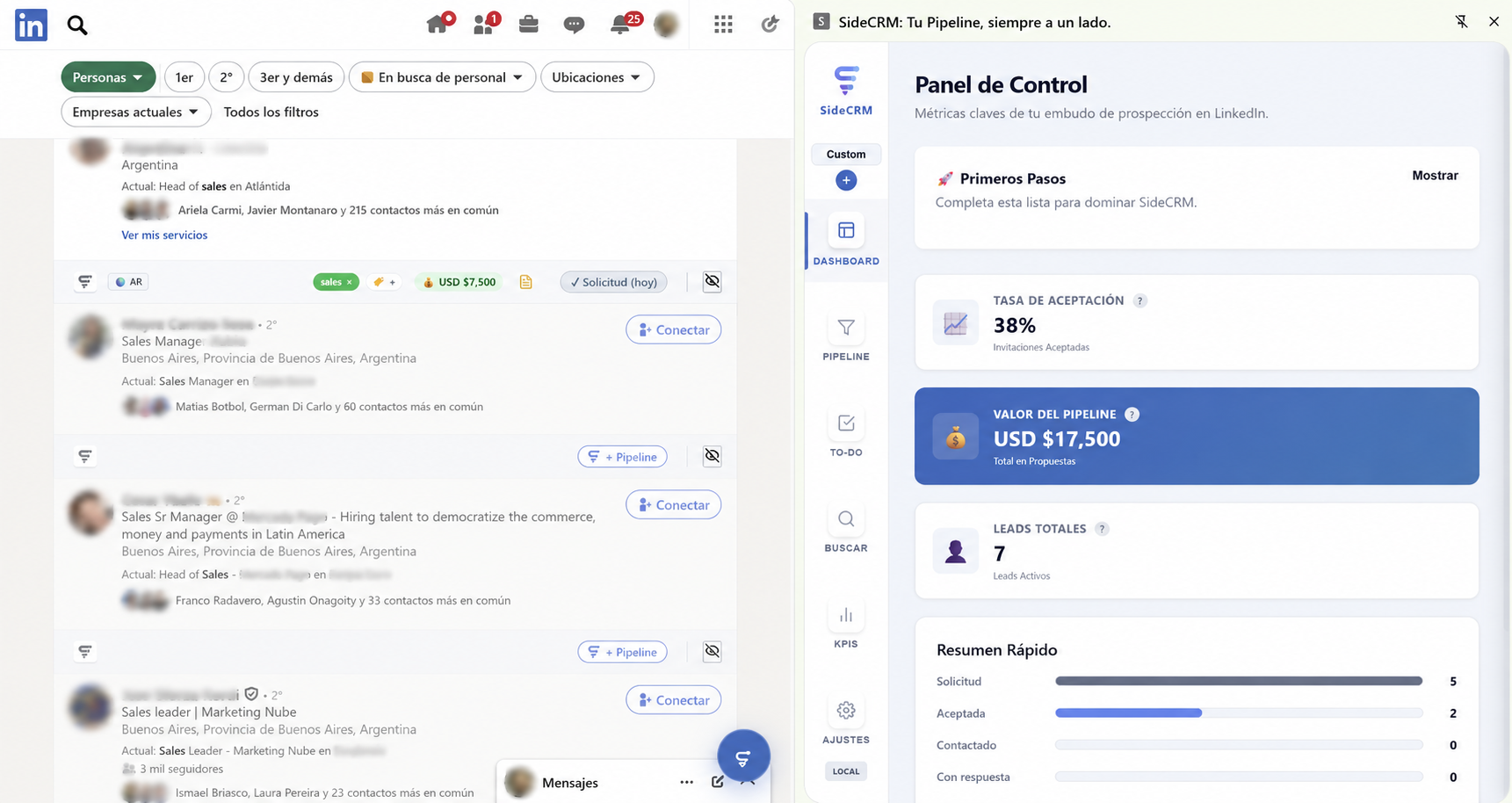 Perfil del Lead y Enriquecimiento